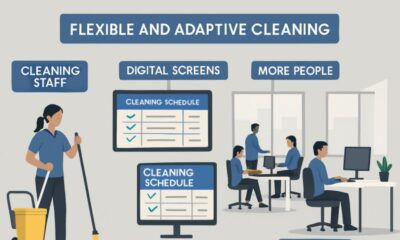 Hybrid Office Cleaning