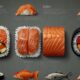 Salmon Wrapped Sushi Order NYT
