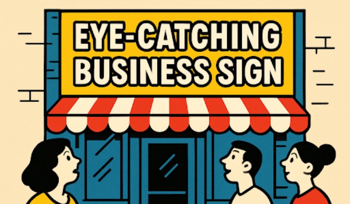 Eye-Catching Sign Design